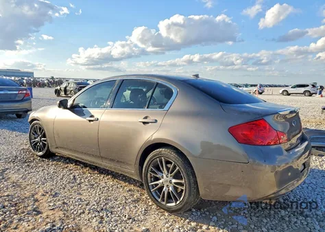 2011 Infiniti G37 Base z USA, uszkodzony, nr VIN JN1CV6AP1BM501801